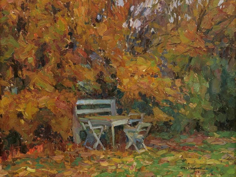 1867-Otto Ubbelohde - Giardino a Grossfelden